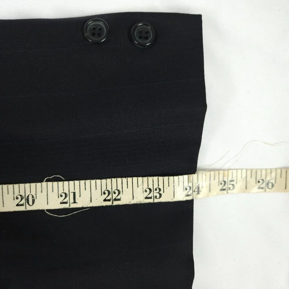 VTG Brooks Brothers Golden Fleece Mens‎ 42R Black 2-Button Sports Coat Blazer